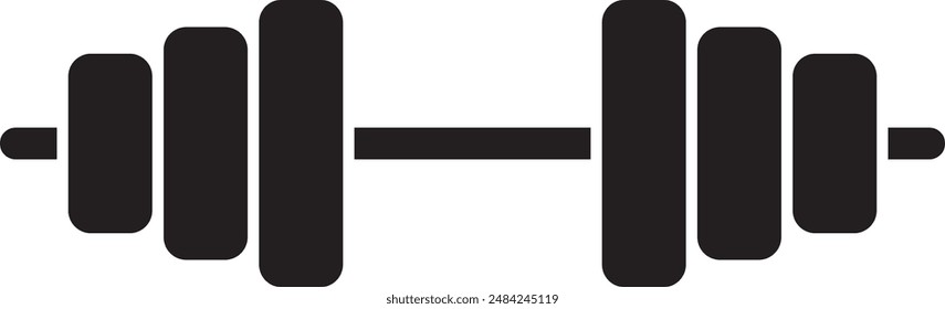 barbel icon vector illustration design