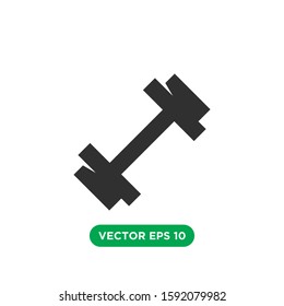 barbel icon vector template design concept