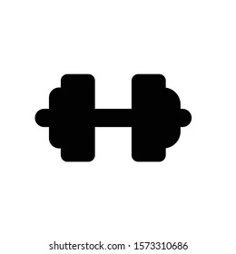 Barbel Symbol Icon Vector Illustration