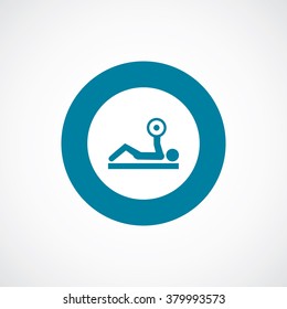 barbell bench press Icon Vector