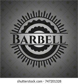 Barbell dark emblem