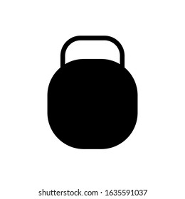 Barbell, dumbbell icon vector template