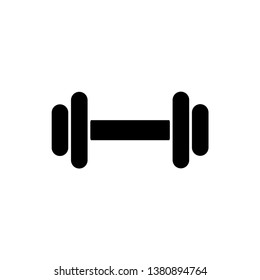 Barbell / Dumbell Gym Icon Vector