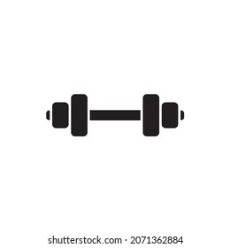 Barbell Dumbell Gym icons symbol vector elements for infographic web