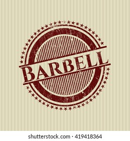 Barbell grunge seal