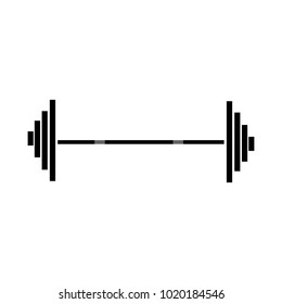 the barbell icon