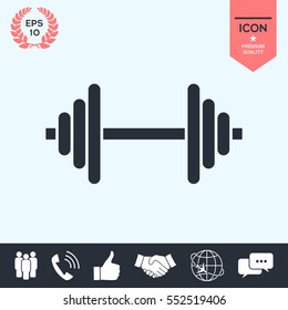 Barbell icon