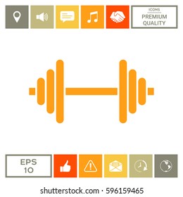 Barbell icon