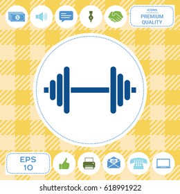 Barbell icon