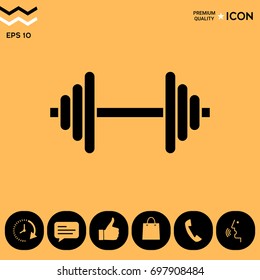 Barbell icon