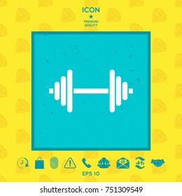 Barbell icon