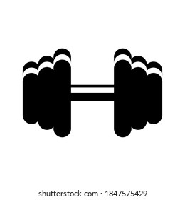 Barbecue-Symbol, einzelne Vorlage