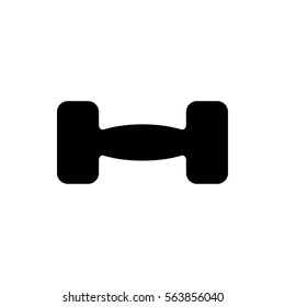 barbell icon illustration isolated vector sign symbol