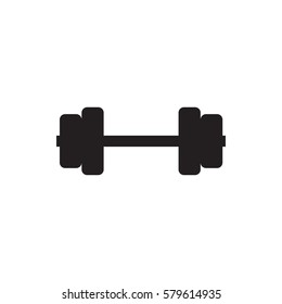barbell icon illustration isolated vector sign symbol