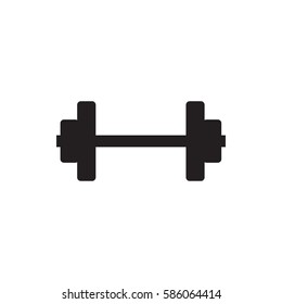barbell icon illustration isolated vector sign symbol