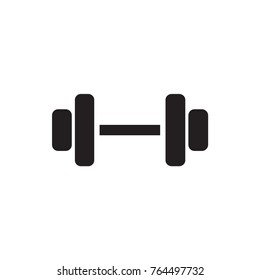 barbell icon illustration isolated vector sign symbol