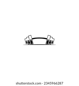 Barbell-Symbol, einzelne Vektorgrafik