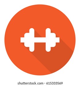 Barbell icon sport vector illustration