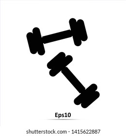 Barbell icon. Vector Design Illustration.Eps10