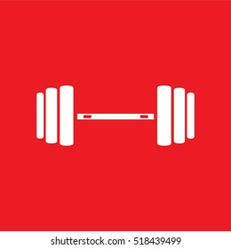 barbell Icon Vector Illustration