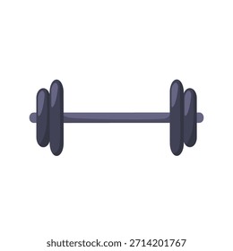 Ilustración vectorial de icono de barra, arte de Clip de barra, barra de arte de Clip, Clipart de equipos de fitness, Vector de equipos de entrenamiento