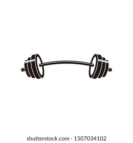 Barbell icon vector simple sign. Barbell icon trendy and modern symbol for graphic and web design.