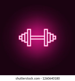 barbell icon. web icons universal set for web and mobile