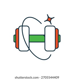 Icono de barra con fondo blanco Vector Ilustración de stock