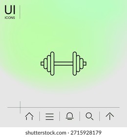 Barbelliniensymbol. Element für Ihr Design
