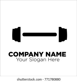 barbell logo design