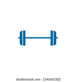 Barbell logo design vector template inspiration