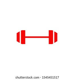 Barbell logo design vector template inspiration