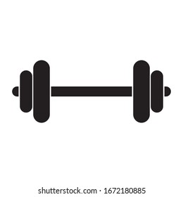 Barbell Logo, Fitness logo vector