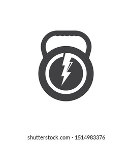 barbell vector  icon illustration design