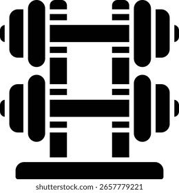 Barbell Vector for Strength Training Enthusiasts, Heavy lifting illustration, muscle building and gym workout gear
