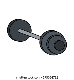 barbell weight icon image 