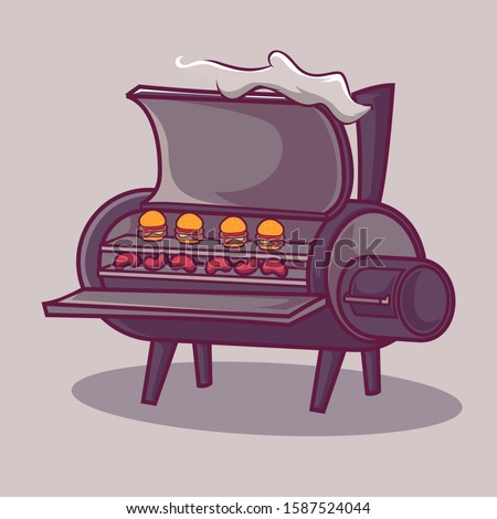 Barbeque BBQ Smoker Grilled Roasted