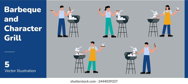 Barbeque and Character Grill Party