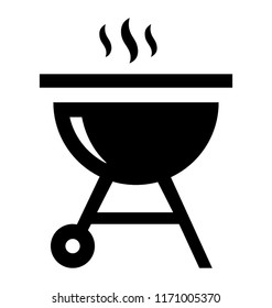 
Barbeque Charcoal Grill Icon
