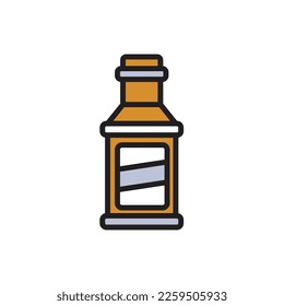 Barbeque Glove Icon Vector Illustration