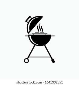 Barbeque Grill Icon - Vector, Sign and Symbol for Design, Presentation, Website or Apps Elements