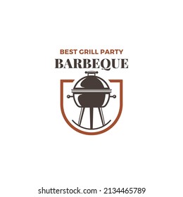 barbeque grill logo vector for your company and business