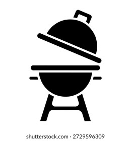 Icono de la barbacoa símbolo aislado Ilustración vectorial - iconos vectoriales de alta calidad