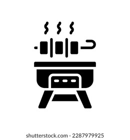 icono de barbacoa para tu sitio web, móvil, presentación y diseño de logotipo.