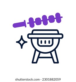 barbeque icon for your website, mobile, presentation, and logo design.