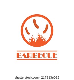 barbeque Logo und Symbol, Vektorgrafik-Design