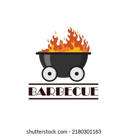 Barbeque Logo And Symbol Vector Illustration Design