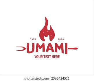 barbeque restaurant vector logo image