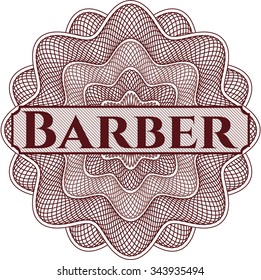 Abstrakter Strichrosett