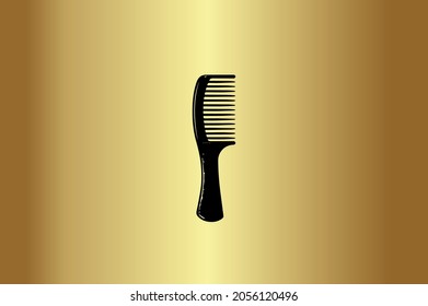BARBER Basic and elegant minimal artistic design in initial based Icon logo-vector